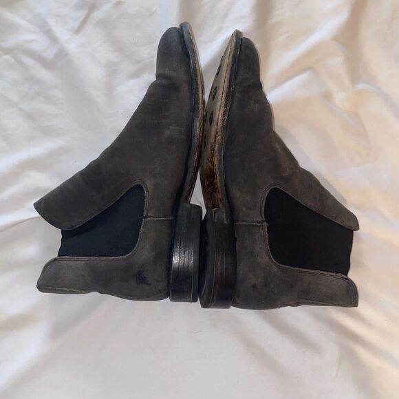Thursday Boots‎ Cavalier Shadow Gray Brown Men’s Suede Chelsea Boots Size 9 - Picture 11 of 16